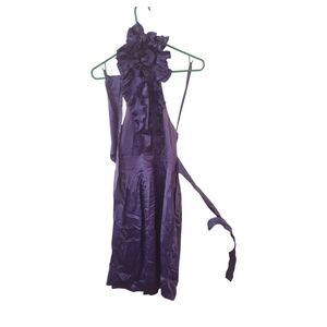 BCBG MaxAzria | Purple Ruffle Dress